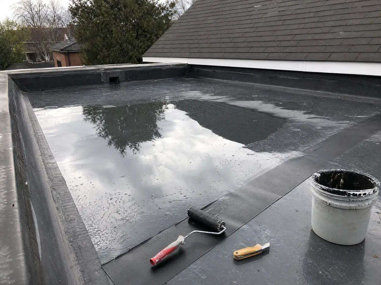 Commercial Roof Membrane Puncture Repair in West Valley City, UT