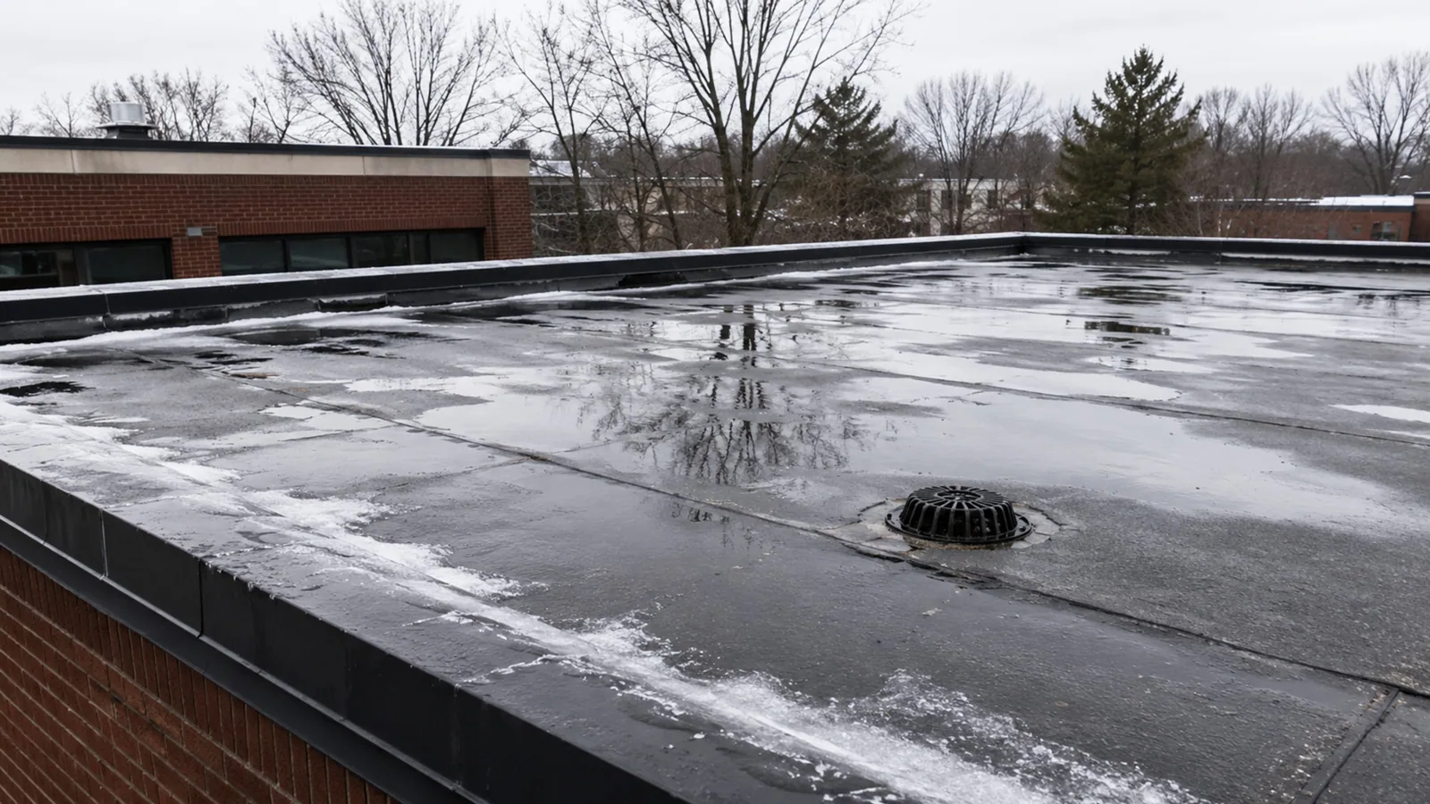 Ponding Water Roof Repair in West Valley City, UT