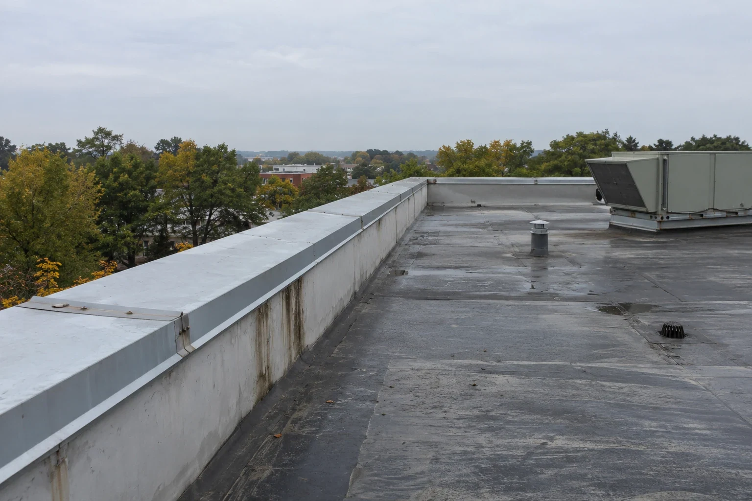 Commercial Roof Edge Metal, Coping, and Gutters in West Valley City, UT